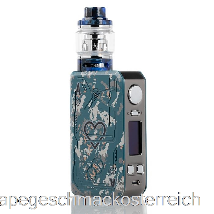 TeslaCigs Poker 218W Starter Kit Blue Vape Geschmack